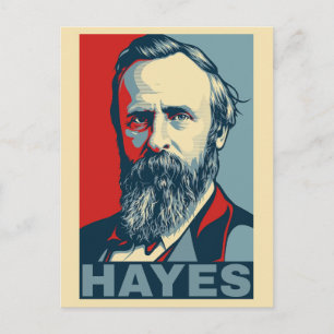 Postal Estilo Esperanza de Rutherford B. Hayes – Libertad