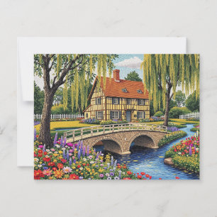 Postal estilo MOSAICO