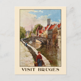 Postal Estilo retro vintage Brujas