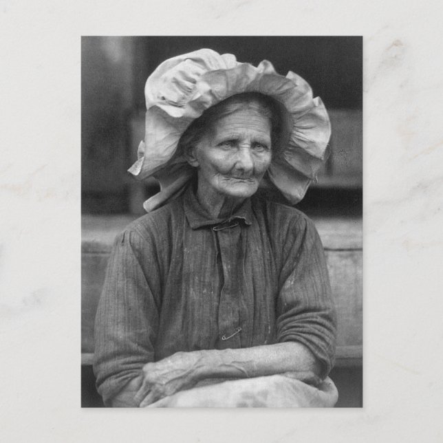 Postal Estilo Sunbonnet, 1930 (Anverso)