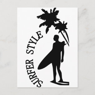 Postal Estilo surfer