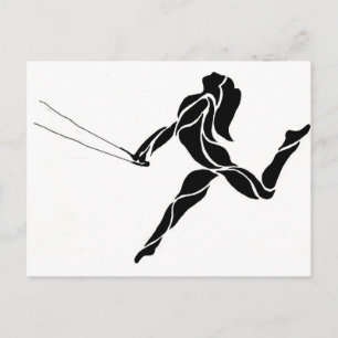 Postal Estilo Trapeze Volador