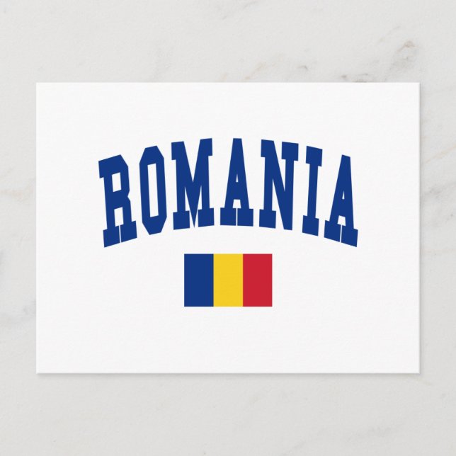 Postal Estilo universitario de Rumania (Anverso)