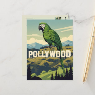 Postal Estilo WPA Parodia de Hollywood