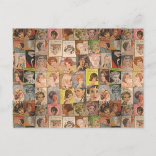 Postal Estilos de cabello de 1960 colocan el día de la ma