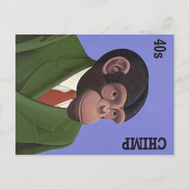 Postal Estilos de evolución (Anverso)