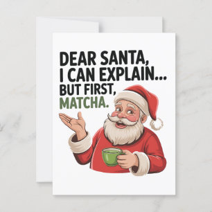 Postal Estimado Papá Noel Puedo Explicar Pero Las Primera