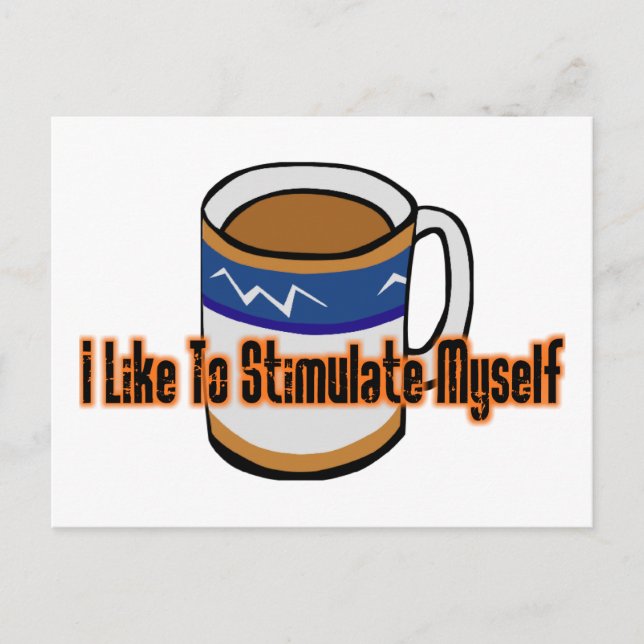 Postal Estimulación del café (Anverso)