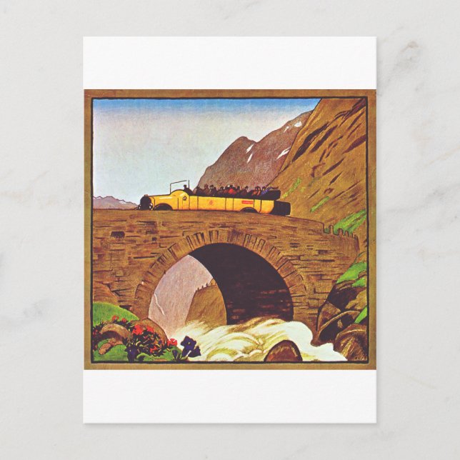 Postal Estiria Corazón Verde de Austria (Anverso)