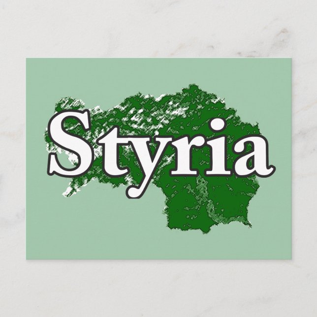 Postal Estiria - Steiermark (Anverso)