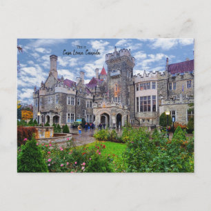 Postal Esto es Casa Loma, Toronto, Canadá 