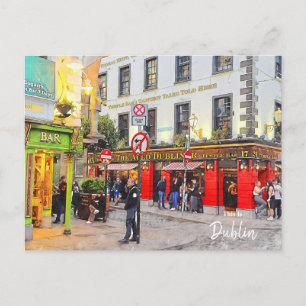 Postal Esto es Dublín-Irlanda