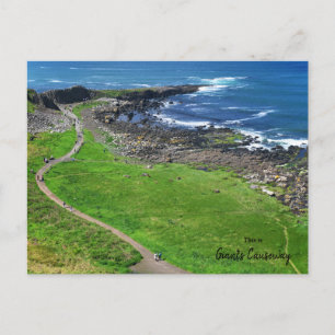 Postal Esto es El Camino del Gigante - Irlanda del Norte