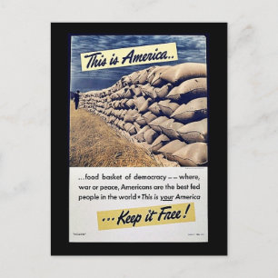 Postal ¡Esto Es Estados Unidos Manténganlo Libre!