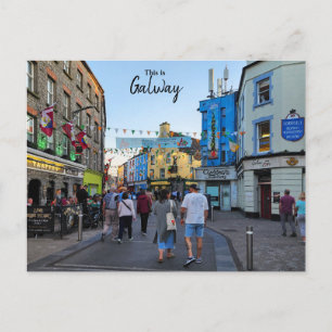 Postal Esto es Galway-Irlanda