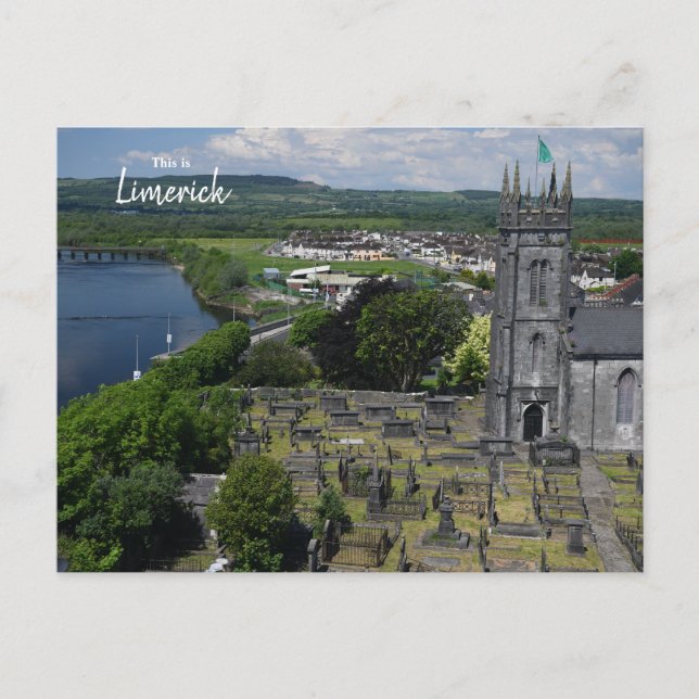 Postal Esto es Limerick-Irlanda (Anverso)
