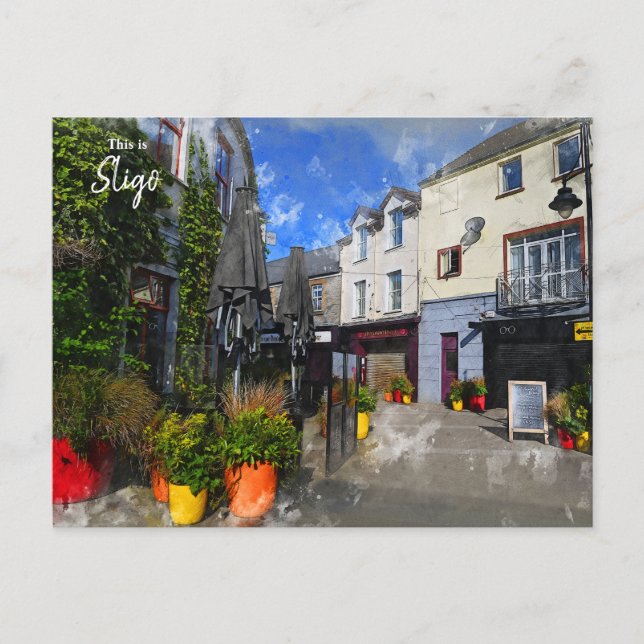 Postal Esto es Sligo-Ireland (Anverso)