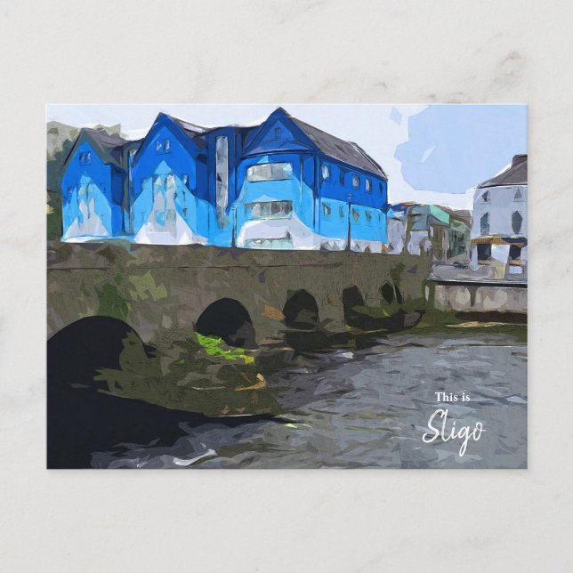 Postal Esto es Sligo -Irlanda (Anverso)