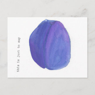 Postal Esto es sólo para decir... (William Carlos William