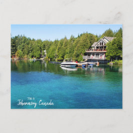 Postal Esto es Tobermory, Canadá