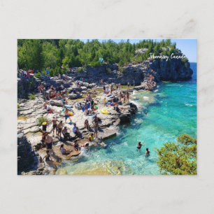 Postal Esto es Tobermory, Canadá