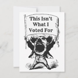 Postal Esto no es por lo que voté