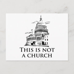 Postal Esto no es una iglesia