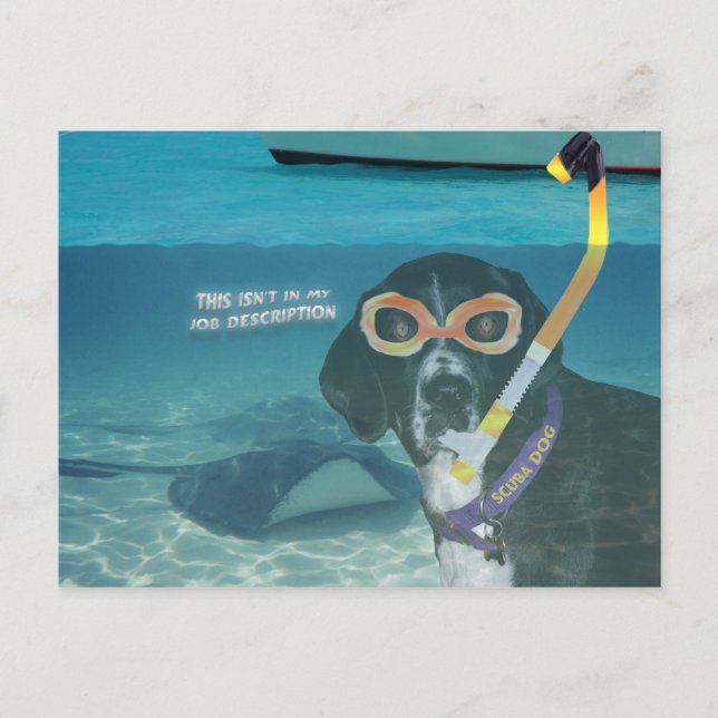 Postal Esto no está en mi descripción de trabajo (Anverso)