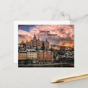 Postal Estocolmo, isla de Sodermalm