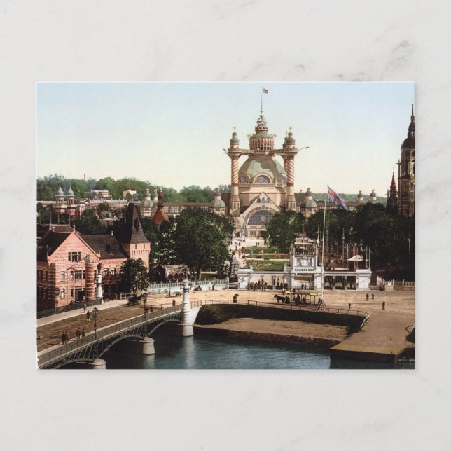 Postal Estocolmo Suecia (Anverso)