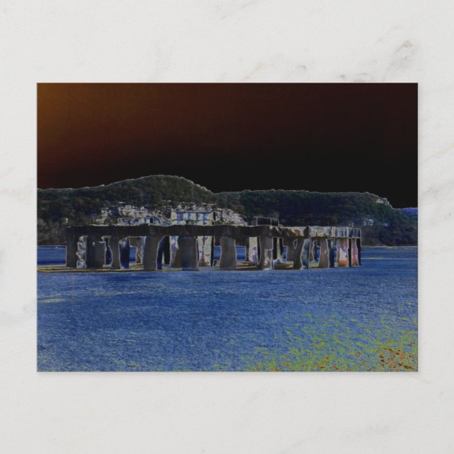 Postal estonehenge (Anverso)