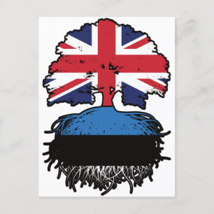 Postal Estonia Estonio Reino Unido Reino Unido Reino Unid