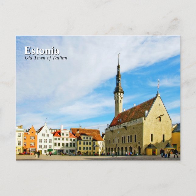Postal Estonia Tallinn (Anverso)