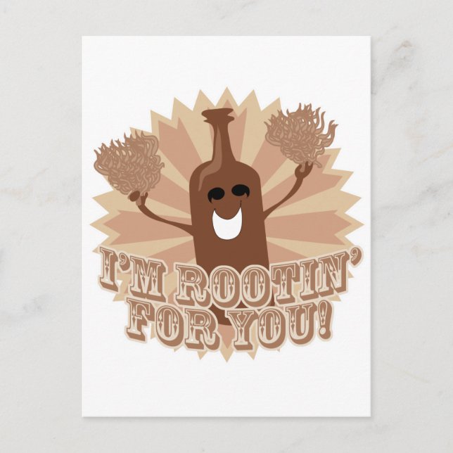 Postal ¡Estoy a favor de ti! (Anverso)