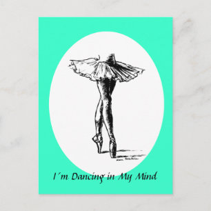 Postal Estoy bailando en mi mente