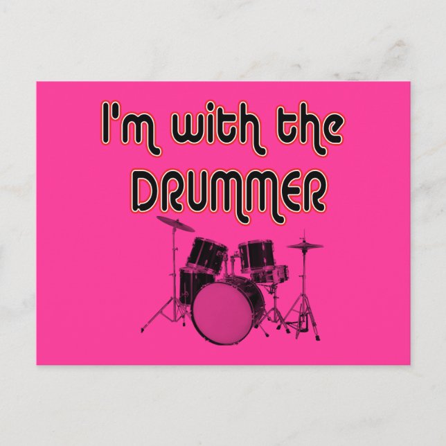 POSTAL ESTOY CON EL DRUMADOR (Anverso)