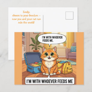 Postal Estoy Con Quien Sea Que Me Temiera Divorcio De Tar