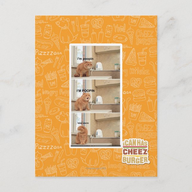 Postal ¡Estoy en el popin! (Anverso)