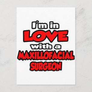 Postal Estoy enamorada de un cirujano maxillofacial