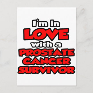 Postal Estoy enamorada de una sobreviviente de cáncer de