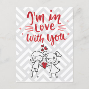 Postal estoy enamorado de ti