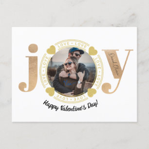 Postal Estoy feliz de pasar El día de San Valentín contig