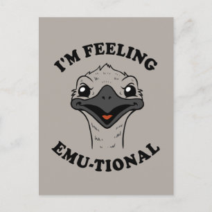 Postal Estoy sintiendo el emu-Tional