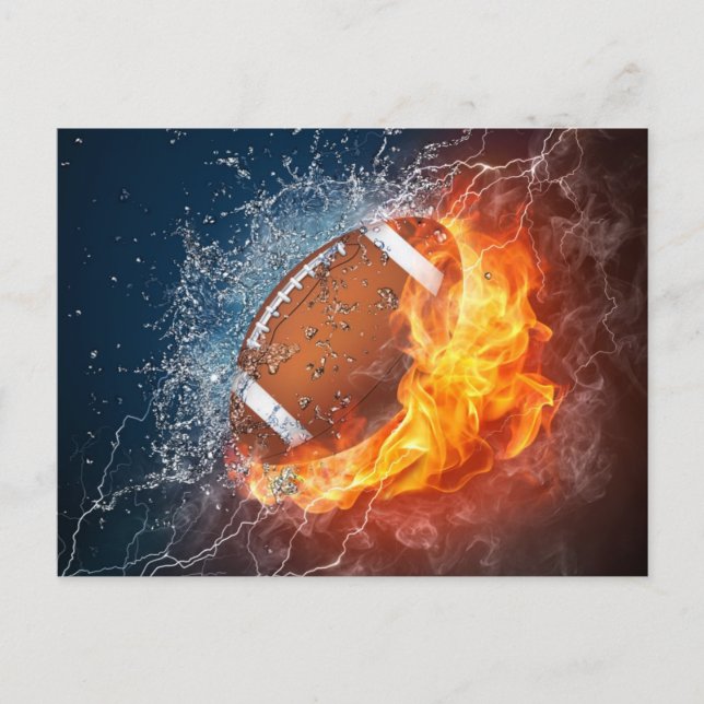 Postal Estoy TODO SOBRE FÚTBOL (Anverso)