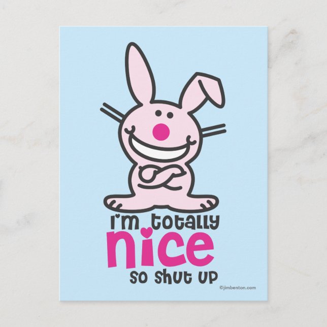 Postal Estoy totalmente bien (Anverso)