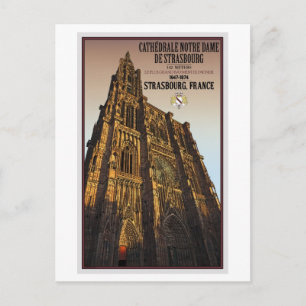 Postal Estrasburgo - Catedral Notre Dame
