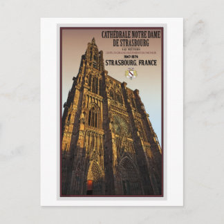 Postal Estrasburgo - Catedral Notre Dame