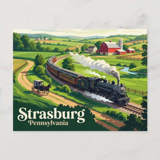 Postal Estrasburgo EE. UU. (Anverso)