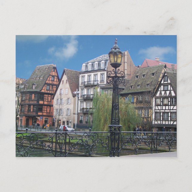 Postal Estrasburgo Francia Postcard (Anverso)