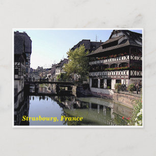 Postal Estrasburgo, Francia Postcard